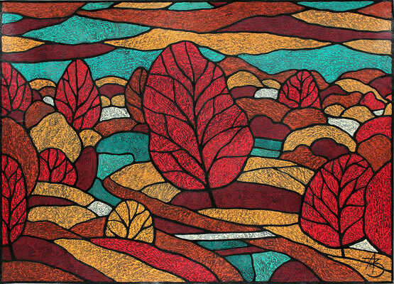 Забиронин Андрей Николаевич. Багрянец осени 